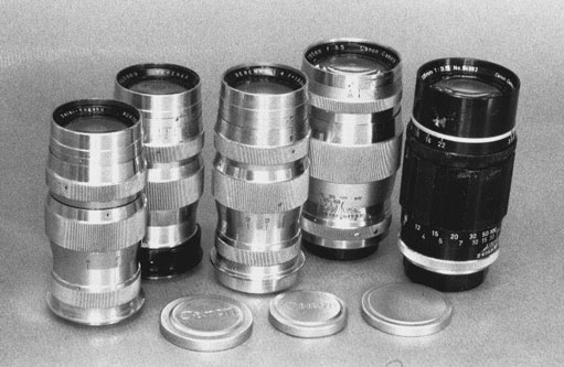 Canon 135mm lenses