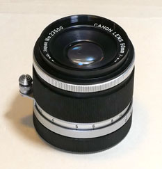 Canon 50mm f2-8 black