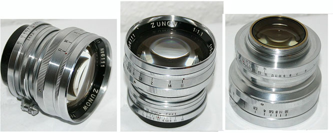 Zunow 50mm f1.1